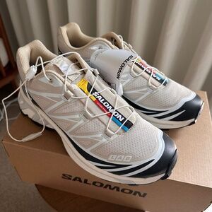 NWT - Salomon XT-6 - Rainy Day Black - W 8